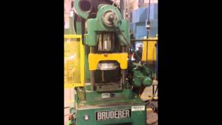 BRUDERER BSTA 30 TON 3POST HIGH SPEED PRESS 2 AVAILABLE [upl. by Anec]