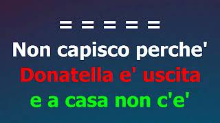 Donatella Rettore  Donatella remix  KARAOKE [upl. by Merna]