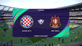 HNK Hajduk Split vs HNK Gorica 19052024 HNL PES 2021 [upl. by Cooper]