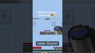 2000 block water bucket mlg🤯🤯 [upl. by Etteloc]