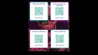 QR CODES FOR ALIGHT MOTION IT HAVES SHAKESCCSTEXTEFFECTS [upl. by Rajewski]