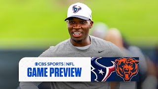 2024 NFL Hall of Fame Game Preview Texans vs Bears  CBS Sports [upl. by Aelahs734]