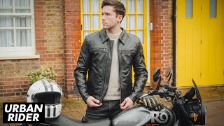 MERLIN Kingsbury AAA Leather Motorcycle Jacket Review [upl. by Ahsal]