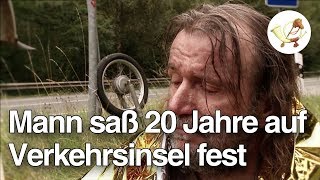 Mofabruch erlitten Mann saß 20 Jahre auf einsamer Verkehrsinsel fest Postillon24 [upl. by Woodring]