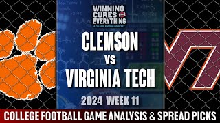 Clemson vs Virginia Tech Picks amp Prediction Against the Spread 2023 College Football Analysis [upl. by Murdoch]