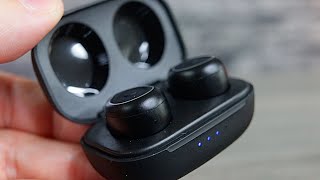 ABRAMTEK E8 Bluetooth 50 HeadphonesThe Smallest True Wireless Waterproof Earbuds These are TINY [upl. by Jardena]