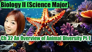 Ch 32 An Overview of Animal Diversity Part 1 [upl. by Aizek]