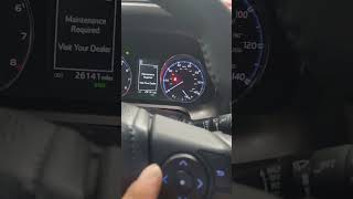 2018 Toyota Rav4 oil life reset automobileoilchangetoyotarav4maintenance [upl. by Korb]