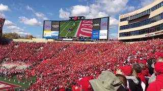 Wisconsin Badger Football Jump Around Tradition [upl. by Mcknight]