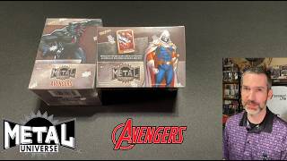 Metal Universe Avengers Blaster boxes with retail exclusive Copper FX parallels [upl. by Mooney]