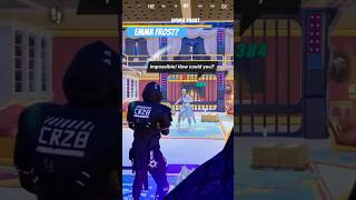 Emma Frost Boss Beat Down fortnite [upl. by Simmie]