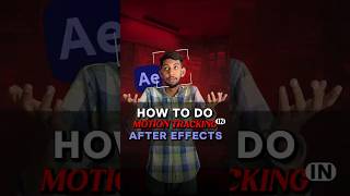 Motion Tracking Effect in After Effects Tutorial aftereffects aftereffectstutorial shorts edit [upl. by Yreva]