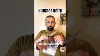 Butchers knife Arcos review [upl. by Ykcub]