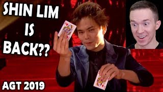 Magician REACTS to Shin Lim’s RETURN on AGT The Champions 2019 [upl. by Vern]