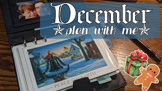 ✧plan with me for december✧  personal rings monthly setup [upl. by Aerised252]