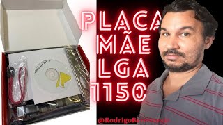 Vídeo Review Placa Mãe Lga 1150 TG H81G355 up suporta PROCESSADORES i3 i5 i7 4ª E 5ª Geração Ddr3 [upl. by Nraa595]