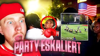 College Party ist ESKALIERT 😳🥊 Homecoming Vlog in 📍Chicago North Park University [upl. by Akemit]