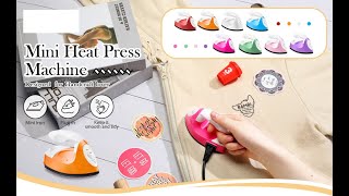 Honoson Portable Mini Heat Press Machine [upl. by Eseer]