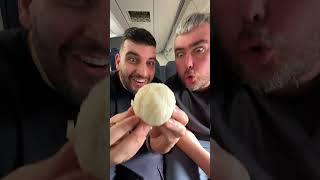 Plane Food Gone Wrong albertcancook YoLeendaDong food skit [upl. by Yahsel211]