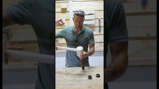 Costruisco la morsa per il mio banco da lavoro parte 1 woodworking wood shorts diy [upl. by Suiddaht]