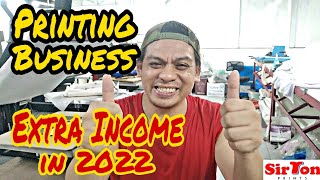 How To Start T Shirt Print Business at Home in 2022 Extra Income SirTon Prints [upl. by Idalla]