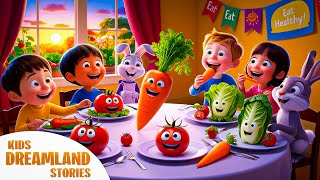 Vegetable Poem  Nursery Rhymes for Kids  Poem for Kids [upl. by Lesley]