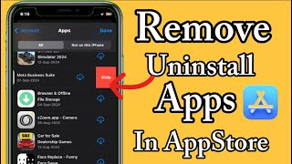 How too Remove Unintended Apps From App Store [upl. by Maribelle]