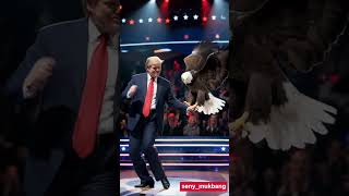 President Donald Trump on stage at Americas Got Talent [upl. by Lotta]