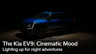 The Kia EV9 Cinematic Mood  Lighting up for night adventures [upl. by Mazurek]