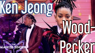 Ken Jeong Thinks Woodpecker Could Be Willow Smith  The Masked Singer USA Season 12 Ep 2 [upl. by Claudian]