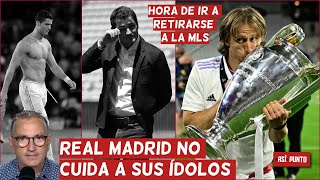 LUKA MODRIC tiene que irse del Real Madrid y retirarse en la MLS  Es Así y Punto [upl. by Aihsinat359]