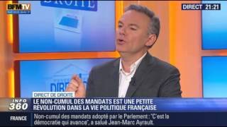 Direct de Droite Le cumul des mandats cest fini  2201 [upl. by Wiburg]