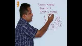 CBSE class 8  Chapter 1  Part 9  Finding Rational numbers between 2 Rational Numbers [upl. by Sirref]