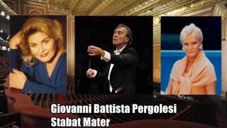 G B PergolesiStabat Mater Claudio Abbado Gabriela Beňačková Lucia ValentiniTerrani [upl. by Houser]