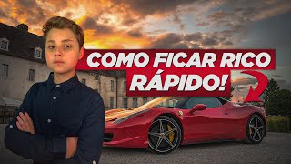 COMO FICAR RICO RÁPIDO  EM 3 PASSOS SIMPLES [upl. by Ttelrats]