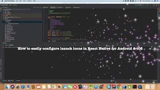 React Native How to easily configure launch Icons for Android amp iOS [upl. by Donna]