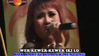 Eny Sagita Feat Cak Rull  Kewer Kewer  Dangdut Official Music Video [upl. by Heyra]