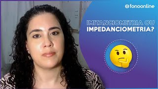 Imitanciometria ou impedanciometria [upl. by Eniarda]