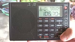 RTM Radio Klasik 1067 MHz Gunung Pulai Johor Bahru Terima Isyarat dari Tangkak Johor [upl. by Aniweta]