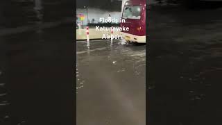 Floods in Katunayake Airport flood news slnews [upl. by Kilbride101]