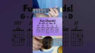 Fun to play chord progression in the key of G Major Get your guitar and play along [upl. by Aramak664]