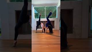 Anna McNulty amp Elliana Walmsley backbends shorts [upl. by Rannug]