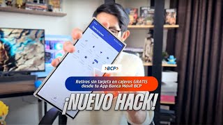 Hack3 ¡Haz tus retiros sin tarjeta en cajeros GRATIS desde tu App Banca Móvil BCP 📲 [upl. by Bruner]