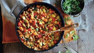 Fall Vegetable and Chickpea Curry  2017 Milk Calendar [upl. by Wendalyn]