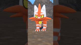 Shiny Litten evolves into Shiny Torracat pokemon ポケットモンスター [upl. by Battista]