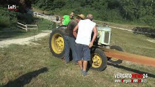 Festa della Battitura a Labante Trebbiatrice Borsari  Videodocumento di Luciano Piacenti [upl. by Jobe]