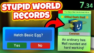 Dumb BSS World Records YOU Can BREAK [upl. by Anika]