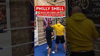 PHILLY SHELL DEFENCE amp EXIT 2 phillyshell mayweather boxeo boxing boxe boxen boxingdrills [upl. by Kevon]