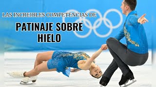 Las INCREIBLES COMPETENCIAS de patinaje sobre hielo que DEBES CONOCER [upl. by Tilda]