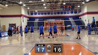 BGHS Men’s VB Senior Night Vs Cimarron HS VB [upl. by Nioe]